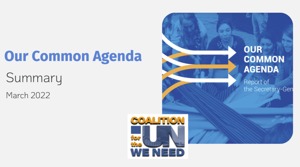 UN75 Report: The Future We Want, The UN We Need